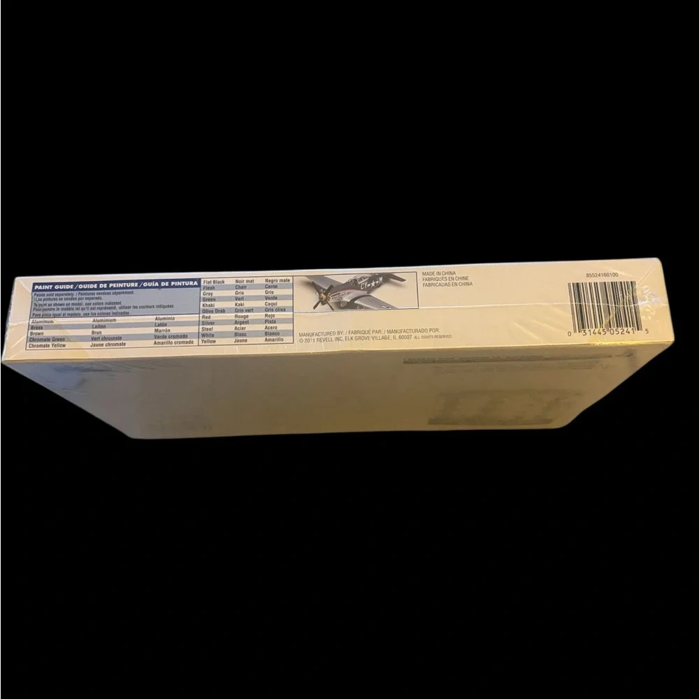 Ravell P-51D Mustang Building Kit - Silver and Blue For ages 10 + NIB sealed
